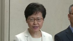 CLEAN : HK's Lam: Withdrawal of bill comes after speaking to many people News Clip