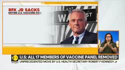 RFK Jr sacks entire US vaccine committee. News Clip