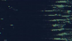 Unique Design Abstract Digital Animation Pixel Noise Glitch Error Video Damage Stock Footage