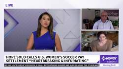 Hope Solo Brings Awareness To Gender Pay Gap On National Equal Pay Day News Clip