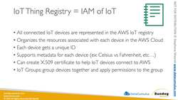 AWS Certified Data Analytics Specialty 2021 – Hands-On - IoT Components Deep Dive Instructional Video