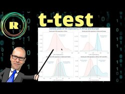 T-test and interpreting P values using R Programming Instructional Video
