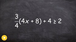 Learn to solve and graph a inequality with a fraction learn two different ways Instructional Video