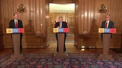 Boris Johnson press briefing on coronavirus News Clip