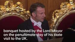 Macron says UK and EU were stronger together News Clip