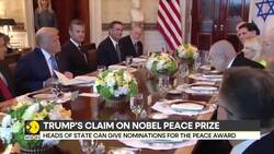 Trump's claim on Nobel Peace Prize strengthened News Clip