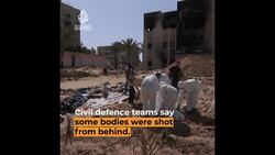 Mass graves found at southern Gaza hospital raided by Israeli forces News Clip