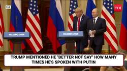 Trump Reveals Talks With Putin, Signals Hope For Ukraine War End | Watch News Clip