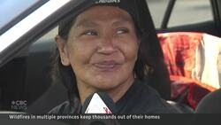 ‘I just want to get home’: wildfire evacuees face hardship and uncertainty News Clip