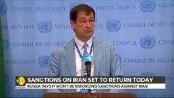 UN Security Council rejects Russia and China’s bid to delay Iran nuclear sanctions News Clip