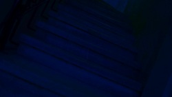 rotating old marble stairs Stock Footage