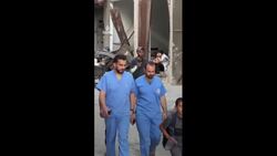 Doctors forced out of besieged Gaza hospital News Clip