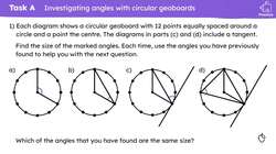 The alternate segment theorem Instructional Video