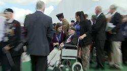 Veterans visit the Bayeux War Cemetery to commemorate the 75th anniversary of the D-Day News Clip