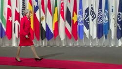 Shinzo Abe and Justin Trudeau handshake News Clip