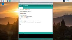 Raspberry Pi and Arduino - Go to The Next Level - Servo Motor - Code Instructional Video