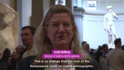 Popularity of statue of David soars after Florida school pornography row News Clip