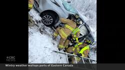 Central, Eastern Canada hit with winter weather News Clip