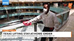 Texas Plans To Lift Stay-At-Home Order News Clip