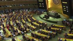 UN General Assembly demands Russia withdraw troops from Ukraine News Clip
