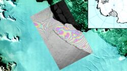 Massive iceberg splits from Antarctica News Clip