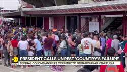Colombia unrest: Fighting among armed groups displaces over 20,000 in Colombia News Clip