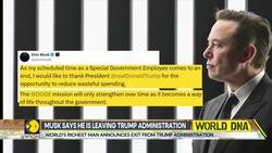 Elon Musk steps back from Trump administration, says 'Special Role Coming to an End' News Clip