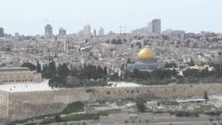 CLEAN : General view of the Dome of the Rock and the al-Aqsa mosque in Jerusalem's Old City News Clip