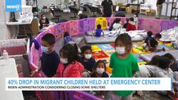 Number Of Migrant Kids In Shelter Drops 40% News Clip