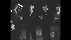 Inspector Harry Walsh talks to reporters about the latest on the Lindbergh baby kidnapping case News Clip