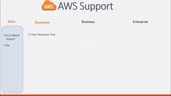 AWS Tutorial AWS Solutions Architect and SysOps Administrator - AWS Support Plans Instructional Video