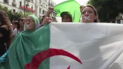 CLEAN : Thousands protest in Algiers despite tight security News Clip