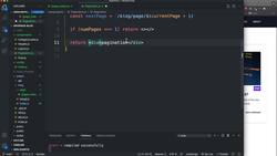Next.js from Development to Deployment - Pagination Links Component Instructional Video