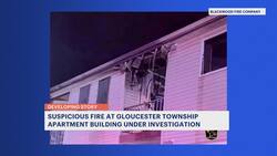 Gloucester Township apartment fire deemed suspicious; police search for 2 suspects Instructional Video