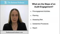 Steps of an Audit Engagement Instructional Video