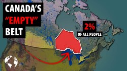 Why So Few Canadians Live In This HUGE Area In The Middle Of Canada Instructional Video