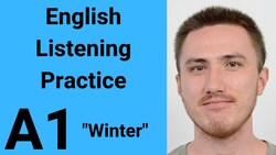 A1 English Listening Practice - Winter Instructional Video