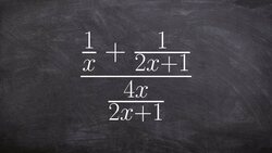 Simplifying a complex rational expression Instructional Video