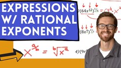 Simplify Expressions with Rational Exponents (6 examples) Instructional Video