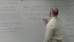 Learn how to find the median from a set up data Instructional Video