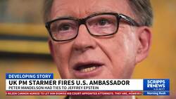 Peter Mandelson removed as UK ambassador to US amid Epstein email revelations News Clip
