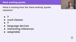 Developing analytical paragraphs on 'Animal Farm' Instructional Video