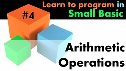 Basic Maths Operations in Small Basic Programming Instructional Video
