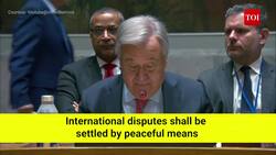 ‘It is high time for peace’: UN Chief says ‘Russian invasion of Ukraine a dangerous precedent’ News Clip