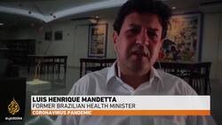 WHO says COVID-19 cases in Brazil no longer rising exponentially News Clip