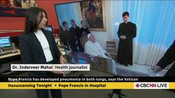 Pope Francis has pneumonia in both lungs, Vatican says | Hanomansing Tonight News Clip