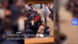 Irish priest on wheels scoots out of Christmas Eve mass News Clip