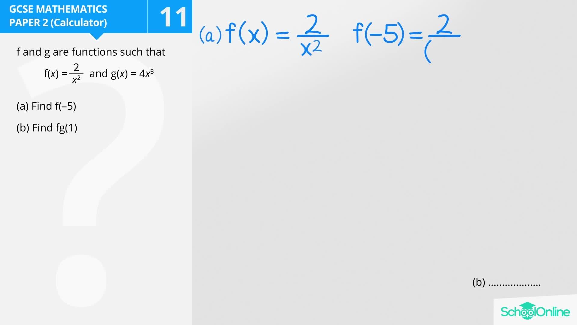 GCSE Secondary Maths Age 13-17 - Algebra: Functions - Explained | Maths