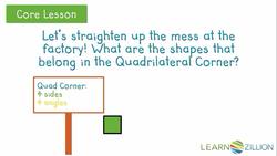 Sorting Quadrilaterals by Attributes Instructional Video