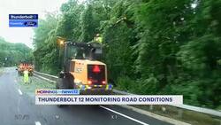 Thunderbolt 12: Thunderstorms and gusty winds cause damage throughout the Hudson Valley News Clip